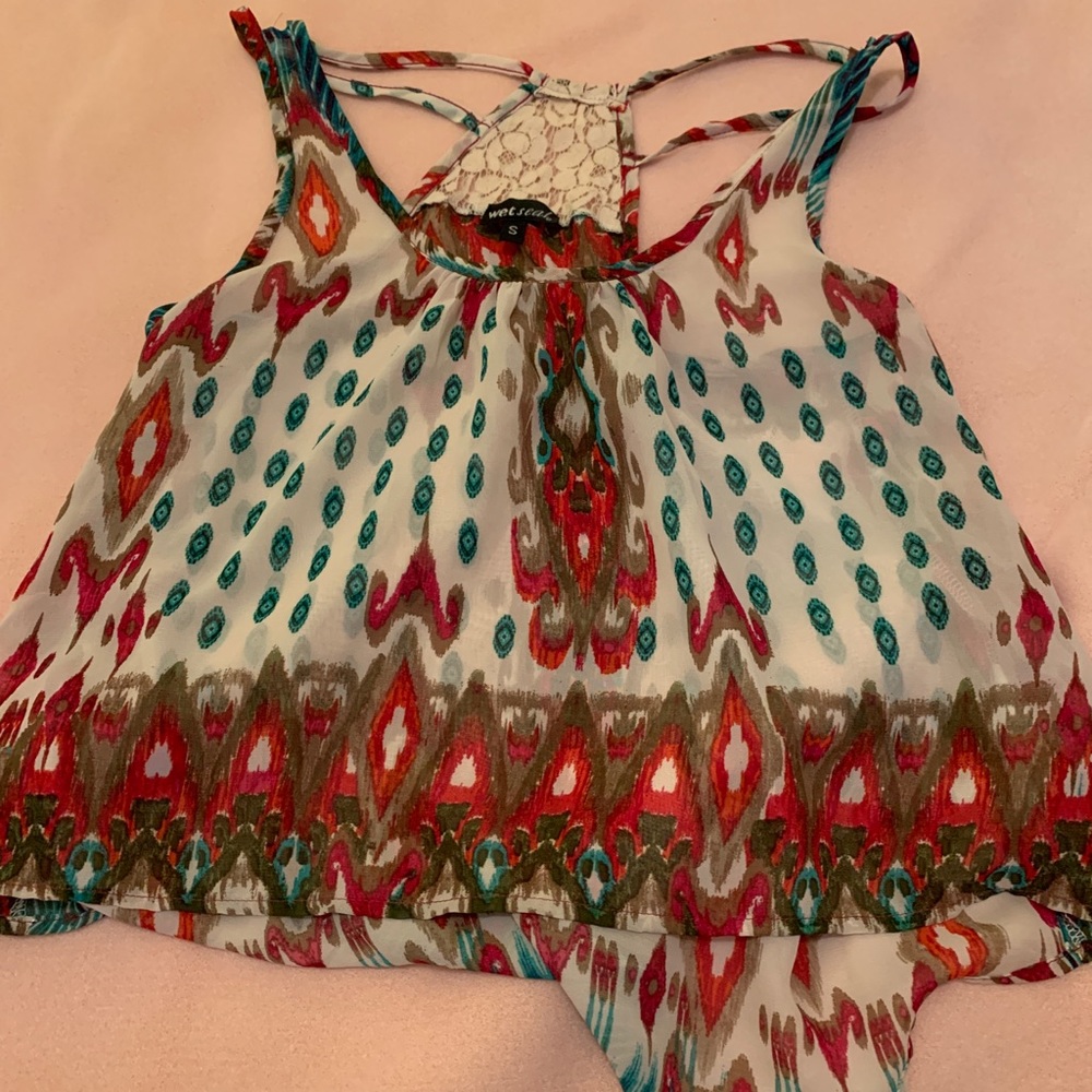 Multicolor tank top